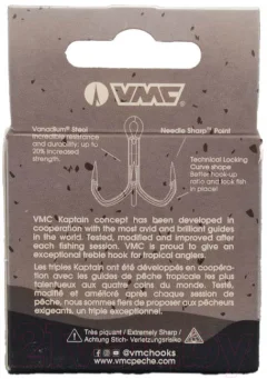 Набор крючков рыболовных VMC 7557 CT №04 / 7557CT-04-E (5шт) — фото 5