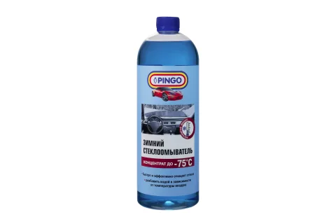 Жидкость стеклоомывающая Pingo до -75°С / 75075-2 (1л)