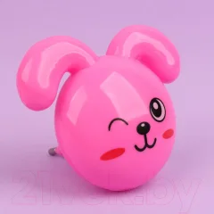 Мягкая игрушка Milo Toys Зайка с ночником / 7743592 — фото 3