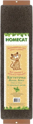 Когтеточка Homecat С кошачьей мятой венге / 77767 (58x10) — фото 1