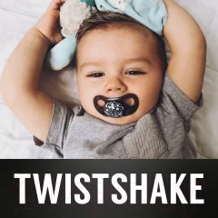 Набор пустышек Twistshake 78092 (2шт, черный/белый) — фото 4