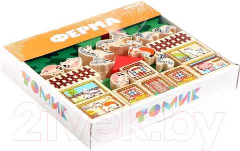 Развивающий игровой набор Томик Ферма / 789456