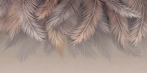 Фотообои листовые Citydecor Пальмовые листья 79 (300x150см)