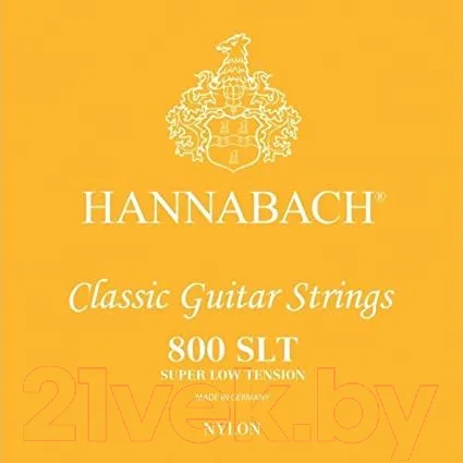 Струны для классической гитары Hannabach 800SLT