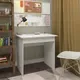 Письменный стол Кортекс-мебель Эльф 80-1ш (белый) — фото 8