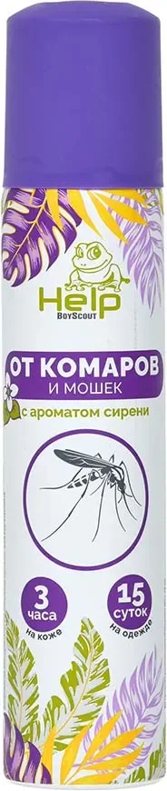 Аэрозоль от насекомых Help Сирень 80218 (75мл)