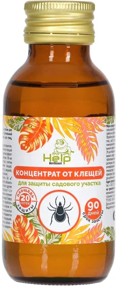 Концентрат от насекомых Help 80226 от клещей (100мл) — фото 1