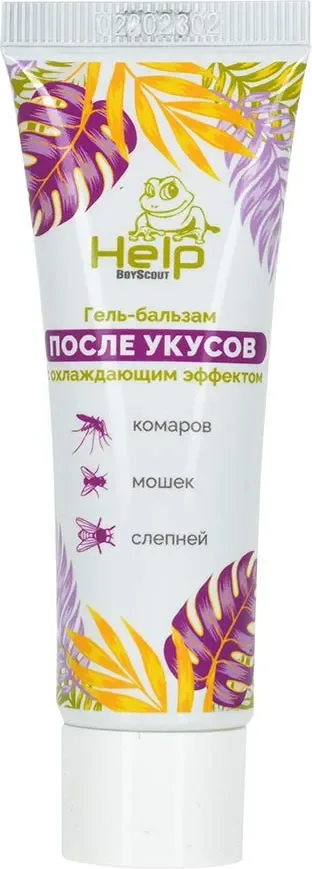 Бальзам после укусов насекомых Help Гель / 80293 (30г)