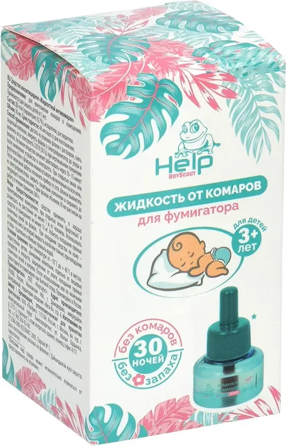 Наполнитель для фумигатора Help От комаров / 80524