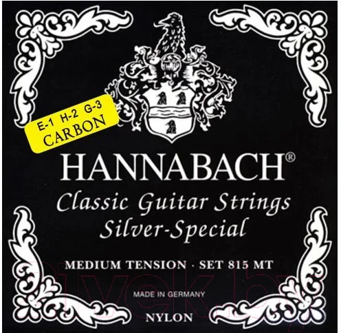 Струны для классической гитары Hannabach 815MTC