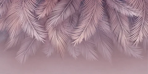 Фотообои листовые Citydecor Пальмовые листья 81 (300x150см)
