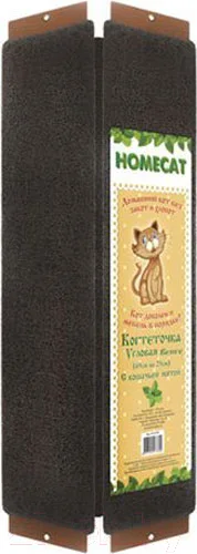 Когтеточка Homecat С кошачьей мятой малая венге / 82011 (58x21см)