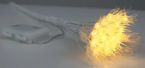 Ветка новогодняя AksHome Тип 8 Фейерверк 31х75см 25LED 3АА