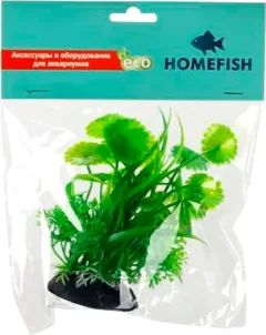 Декорация для аквариума Homefish Растение Гидрокотила 84275 — фото 3