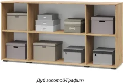 Тумба Modern Харди Х84 (золотистый дуб/графит) — фото 2