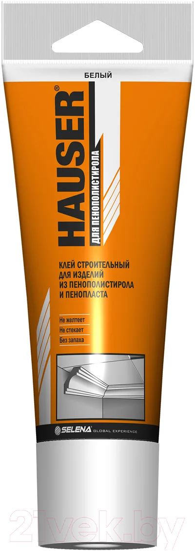 Жидкие гвозди Hauser 85252 (180г, белый)