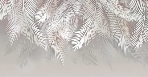 Фотообои листовые Citydecor Пальмовые листья 85 (500x260см)