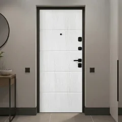 Входная дверь Guard Стандарт 86x205 (правая, темный орех/белое дерево) — фото 5