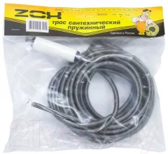 Трос сантехнический Zox 9мм с вращающейся ручкой / 00001224 (20м) — фото 3