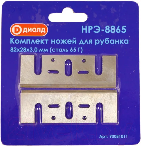 Комплект ножей для электрорубанка Диолд 90081011
