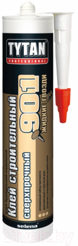 Жидкие гвозди Tytan Professional Сверхпрочный №901 (390г, бежевый)