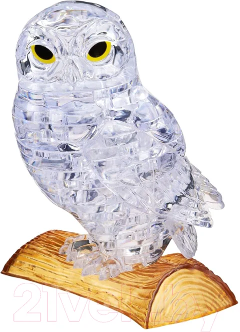 3D-пазл Crystal Puzzle Сова белая / 90347