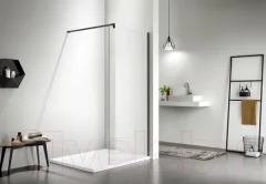 Душевая стенка Adema Реген 90 Walk-In (черный) — фото 9