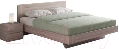 Каркас кровати Drewood Пиастр 90x200 / ПИ.001.300.000.00 (белый хлопок)