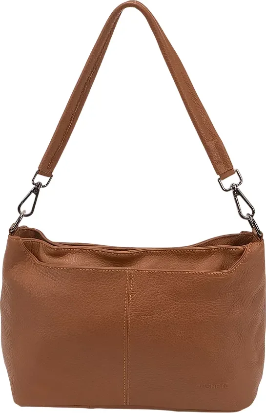 Сумка Poshete 921-323-DCM (Dark Camel)