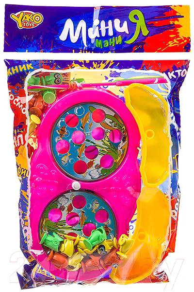 Игровой набор Yako Мини МаниЯ Рыбалка Кто быстрее? / Н93791