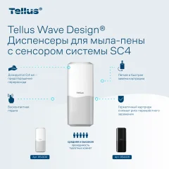 Дозатор Tellus 954100 (белый) — фото 4