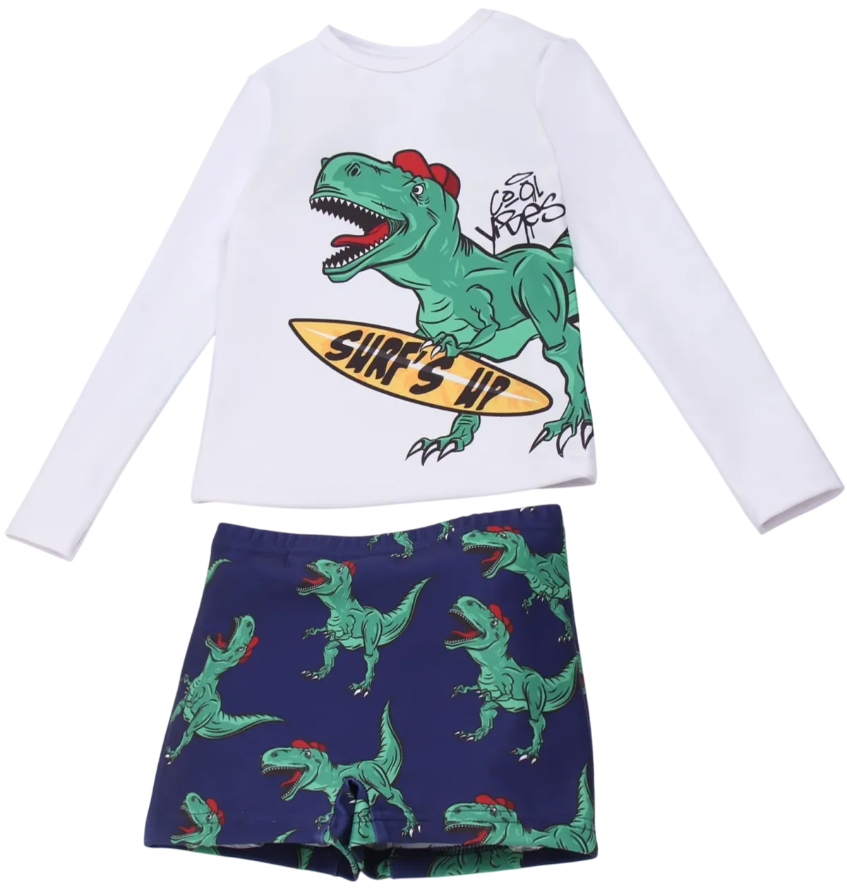 Комплект для плавания детский Kaftan Динозавр / 9622598 (р.98-104)