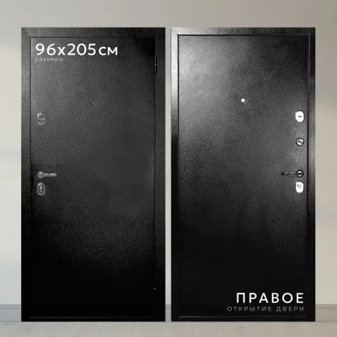 Входная дверь Guard Классик 96x205 (правая, антик темно-коричневый)