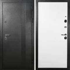 Входная дверь Guard Стандарт плюс 96x205 HDF (правая, антик темно-серебристый/белый) — фото 6
