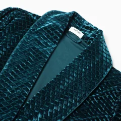 Халат Kaftan Бархат / 9908109 (р-р 48, зеленый) — фото 8