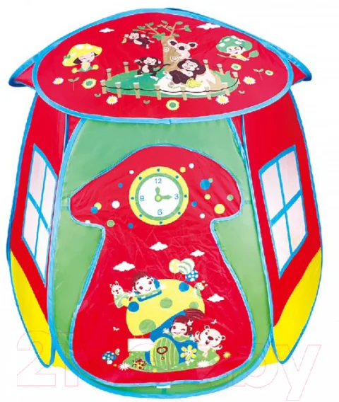 Детская игровая палатка Pituso Грибок / 995-7016B (50 шаров)