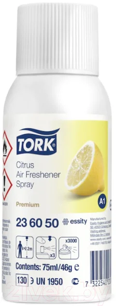 Сменный блок для освежителя воздуха Tork Цитрус 998791 (75мл) — фото 1