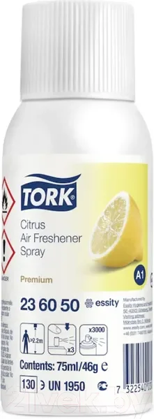 Сменный блок для освежителя воздуха Tork Цитрус 998791 (75мл) — фото 3