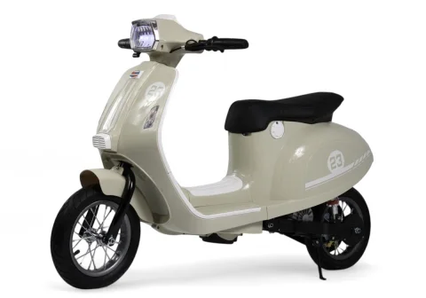 Детский мотоцикл RiverToys A111AA (бежевый)