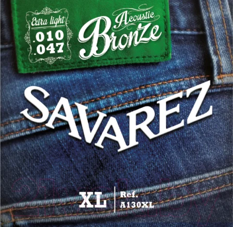 Струны для акустической гитары Savarez A130 XL