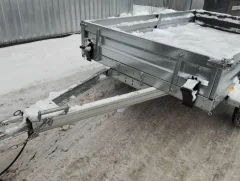 Прицеп для автомобиля Avtos A28P2B (2800x1500x300, R13, ресс. AL-KO, тент 800мм, 2ос) — фото 2