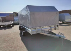 Прицеп для автомобиля Avtos A40U2B (4000x2000x300, R13, ресс. 3302 ГАЗ-1лист, тент 800мм, 2ос) — фото 2