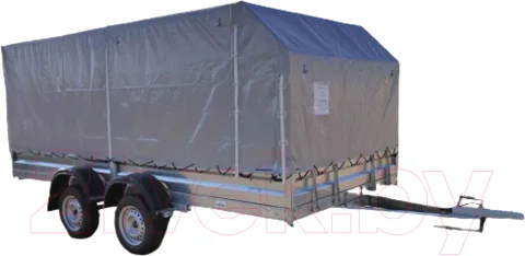 Прицеп для автомобиля Avtos A40U2B (4000x2000x300, R13, ресс. 3302 ГАЗ-2лист, тент 1200мм, 2ос)