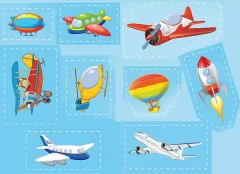 Развивающая книга Фламинго Aппликация. Корабли и самолеты, мягкая обложка — фото 10