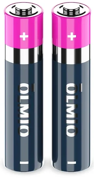 Комплект батареек Olmio AAA/LR03 Alkaline (2шт)