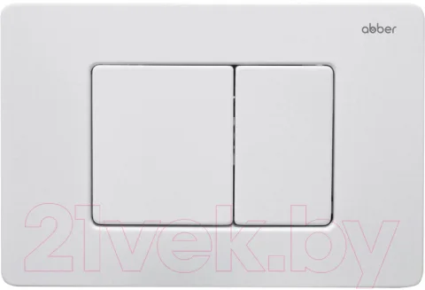 Кнопка для инсталляции Abber AC0120MW (белый матовый)