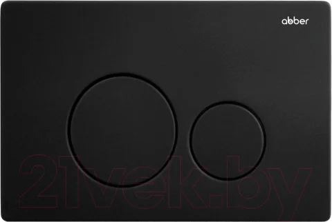 Кнопка для инсталляции Abber AC0121MB (черный матовый)