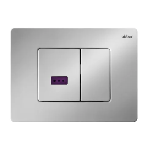 Кнопка для инсталляции Abber AC0122S (хром глянцевый)
