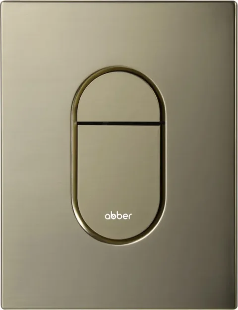 Кнопка для инсталляции Abber AC0124BG (золото брашированное)