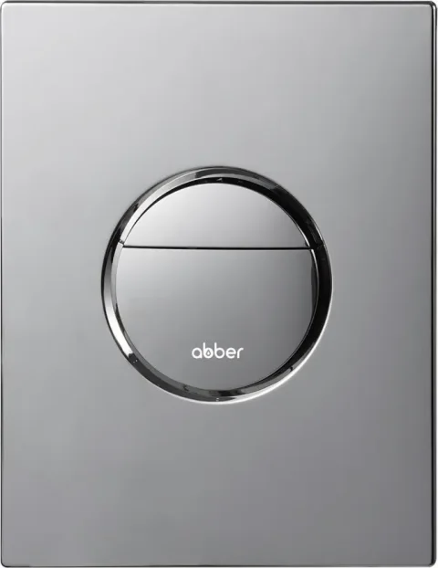Кнопка для инсталляции Abber AC0126 (хром глянцевый)